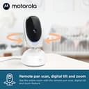 Motorola Nursery VM75 Cámara Vigilancia de Bebé - Vigilabebés con Unidad de Padres de 5 Pulgadas, Visión Nocturna Infrarroja, Zoom Digital, Comunicación Bidireccional y Canciones de Cuna - 7