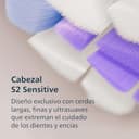 Philips Sonicare 6100 cepillo dental eléctrico, sónico con 2 modos de cepillado y 3 niveles de intensidad, EasyStart, estuche de viaje, blanco, HX7400/02 [Nueva Tecnología] - 9