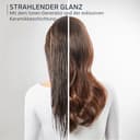 Rowenta Brush Activ' Renewal Rotierende Warmluftbürste, Rechts-/Linkslauf, Keramikbeschichtung, Ionenfunktion, Naturborsten, 2 Temperatur-/Gebläsestufen, Kaltstufe, 1000 Watt, Schwarz, UB9530F0 - 7