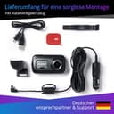 Nextbase® 522GW Dash cam Auto Fronte Retro | Modalità di Parcheggio 24/7 | Dashcam Auto 2K 1440p 30fps | Schermo Tattile da 3" Telecamera | Camera con Angolo di Visione di 140° | MicroSD da 64 GB - 7