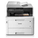 Brother MFCL3770CDW Stampante Multifunzione Colori LED, FAX, 24 ppm, Copia, Scansione Fronte/Retro Automatici, Rete Cablata, Wi-Fi, NFC, USB 2.0 Hi-Speed, ADF 50 Fogli, Touchscreen, Toner 1000 Pagine - 1