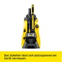 Kärcher Hochdruckreiniger K 5 Power Control Flex Home, Druck: max. 145 bar, Fördermenge: 500 l/h, Fläche: 40 m²/h, Wasserfilter, Gewicht: 13 kg, Hochdruckpistole, Dreckfräser, Strahlrohr, Home Kit - 7