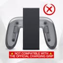 PlayVital Funda Protectora para Nintendo Switch 2 (2025) - Carcasa Rígida Dockable con Soporte Plegable y Tapas para Joysticks, Protector para Switch 2 - Color Sólido Serie (Rosa Sakura) - 7