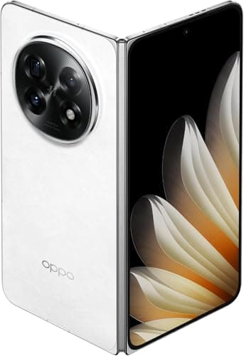 OPPO Find N5 5G Smartphone, 512GB, 16GB RAM, Dual SIM, Misty White, International Version