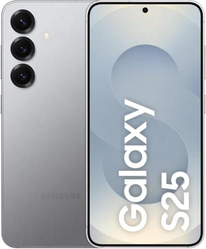 Samsung Galaxy S25 256GB Smartphone in Silver Shadow