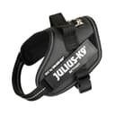 IDC Powergeschirr, XS, Schwarz-Grau - Reflektierendes Hundegeschirr mit Logo-Feld, verstellbar, atmungsaktiv, Bewegungsfreiheit, Oeko-TEX Zertifiziert, für kleine, mittlere & große Hunde - 3