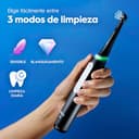 Oral-B iO 3 Cepillo de Dientes Eléctrico Negro con 3 Cabezales, 3 Modos De Cepillado Con Blanqueamiento Dental, Sensor De Presión y Temporizador, Diseñado por Braun - 17