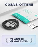 INIU Cavo Link 5m, Compatibile con Meta Oculus Quest 3s Quest 3 2 1 Pro, Pico 4 Ultra, Steam Deck, VR PC di gioco, Trasferimento Dati ad Alta Velocità, USB A 3.0 a USB C Cable per VR Headset - 8