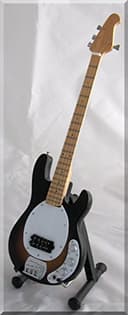STINGRAY Miniatur Gitarre Bass Guitar Music Man - 2