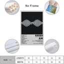 TOPOSTER Stampa artistica da parete su tela, motivo: Arctic Monkeys-AM con copertina di album musicali, decorazione per camera da letto, 30 x 45 cm, senza cornice, stile 4 - 3