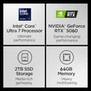 Lenovo Legion 7i 16" Gaming Laptop, WQXGA 165Hz OLED Display, Intel Core Ultra 7 255HX, NVIDIA GeForce RTX 5060, 32GB RAM, 1TB SSD, Wi-Fi 7, RGB Backlit, Win 11, PDG HDMI Cable, US Version KB - 2