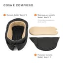 Stokke Navicella Xplory X, Signature - Navicella rimovibile per il passeggino Xplory X - Morbido interno, materasso traspirante e due comode tasche - 3
