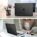 Fintie Hülle Kompatibel mit MacBook Pro 14 Zoll M5 M4 M3 M2 M1 Pro/Max (2025-2021) A3434 A3112 A3401 A3185 A2992 A2918 A2779 A2442, Schutzhülle Kompatibel mit MacBook Pro 14 Zoll, Schwarz(Matt) - 7