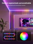 Govee COB Tira de Luces LED Pro 3m, Tira LED Inteligente Compatible con Alexa, Google Assistant y Matter, RGBICW Strip Light con Blanca Cálida, Cambia de Color, Luces para Dormitorio, Gabinete, Fiesta - 7