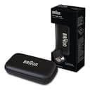 Braun No touch + touch Thermometer mit Age Precision (PositionCheck, duale Technologie, sicher, hygienisch, klinisch genau) BNT400 & Protective Aufbewahrungstasche für ThermoScan Ohrthermometer - 5