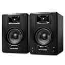 M-AUDIO BX4 - Casse attive Monitor da Studio per PC Amplificate 120 W 4,5" da Scrivania per gaming, produzione musicale, streaming e podcast (coppia) - 1