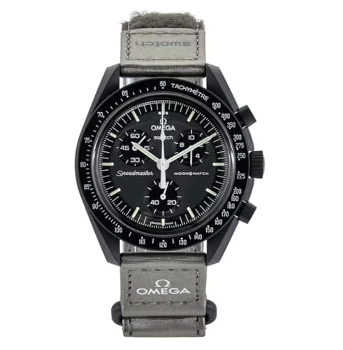 Swatch - Orologio Bioceramic Mission to Mercury, unisex, grigio, classico, grigio, Classico