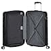 American Tourister Flashline - Spinner M, Maleta, 67 cm, 69/75 L, Black (Shadow Black) - 3