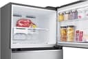 LG GTBV36PZGKD Frigorifero Doppia Porta 70cm, Classe E, Frigorifero No Frost, 395L, Porte piatte, Door & Linear Cooling, Maniglie integrate, Compressore Smart Inverter, Smart Diagnosis, Inox - 30