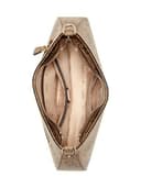 GUESS Schultertasche Noelle II Top Zipper Shoulder Bag Latte Logo/Brown hellbraun - 5