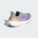adidas Ultraboost Light, Scarpe da Ginnastica Donna, Grigio Violet Fusion Acid Orange, 41 1/3 EU - 7