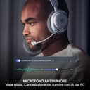 SteelSeries Arctis Nova 7 Wireless Gen 2 - cuffie da gioco - Controllo app in tempo reale - Oltre 50 h - Driver magnetici al neodimio - Mixabile 2,4 GHz/Bluetooth - PC, PS5, PS4, Switch 1/2, Mobile - 7