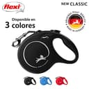 flexi® Classic L Cinta 5 m negro, correa extensible para perros hasta máx. 50 kg - 5
