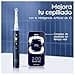 Oral-B iO 7 Oral-B iO 7N Cepillo de Dientes Eléctrico Azul, con 2 Cabezales y 1 Estuche de Viaje, Diseñado por Braun - 6