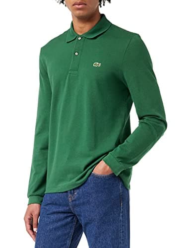 Lacoste L1312 Polo, Verde (Green 132), M para Hombre