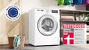 Bosch WUU28T70, Stiftung Warentest Testsieger*, Serie 6, Waschmaschine 8 kg, Unterbaufähig, SpeedPerfect - schneller waschen, Nachlegefunktion, Hygiene Plus, VarioTrommel, Leise dank EcoSilence Drive - 3