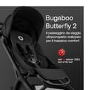 Bugaboo Butterfly 2 Passeggino Leggero da Viaggio Dimensioni Cabina, Portatile, Piegabile con Una Mano, con Seduta Reclinabile, Cestino Portaoggetti e Tracolla - da 6 Mesi a 4 Anni - Heritage Black - 2