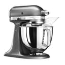Kitchenaid Planetaria - Artisan - Robot da Cucina con testa inclinabile e 7 accessori - 4.8 L - Impastatrice - Color Argento medaglia - 2