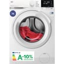 AEG LFR7184N2V, Lavadora de Carga Frontal 8 Kg, 1400 rpm, Libre Instalación, Función Vapor, Lavado Rápido, Cajón Universal, Motor Inverter, Display LCD/LED, Serie 7000, Blanca, Clase A - 1
