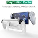 Lemxiee Funda para PlayStation Portal Cover,Ultrafino Ultraligero Antideslizante Silicona Case con Soporte para PlayStation Portal Funda - 3