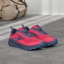 Brooks Cascadia 16, Scarpe da corsa Donna, Rosa (Rosa Fiamma Cobalto), 40.5 EU Stretta - 2