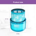 Kit di ricambio per filtro aspirapolvere Dyson Gen5detect, Gen5outsize senza fili. Filtro di ricambio compatibile con aspirapolvere Dyson Gen 5 Cordless Stick, confezione da 3 - 6