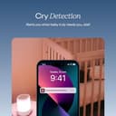 Nanit Sound and Light Smart Baby Night Light and Sound Machine | Audio Monitor | Cry Detection Alert Feature | OK to Wake Alarm Clock for Kids | Temp & Humidity Tracking | Rechargeable Battery | WiFi - 3