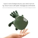 Massaggiatore Cervicale,Massaggiatore Schiena E Collo,Massaggiatores Spalle Riscaldato Con Design Bionico 4D,Massaggiatores Collo Ricaricabile Con 2 Modalità Di Calore,Massaggio Elettrico(A) - 3