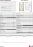 LG GTF744SEPED Frigorifero Doppia Porta, Classe E, 509l, Wi-fi, Door Cooling, Gestione Umidità, Dispenser Acqua, Cassetto 0 Gradi, Fabbricatore Del Ghiaccio, Compressore Smart Inverter Sabbia - 16