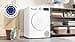 Bosch WQG233D21 Series 6, Heat Pump Dryer 9 kg, Quick Drying, Half Load Option, with Moisture Sensor, Easy Clean Filter, Sensitive Drying Fabric, Drum Reverse, White - 2