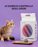 PETKIT 5 in 1 Lettiera per Gatti Mista - Confezione da 4, Lavabile, Inodore, Carbone Attivo, Ultra Assorbente e ad Asciugatura Rapida(quattro borse) - 2
