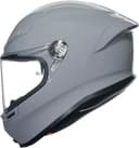 AGV K6 S Solid ECE22.06 Full Face Motorcycle Helmet Nardo Grey (XL) - 4