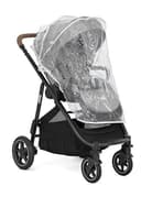 Joie Versatrax - Cochecito compacto plegable, posición plana, compatible con sistema de viaje, con protector de lluvia y control deslizante de altura ajustable, nacimiento hasta 4 años (0 – 22 kg - 10