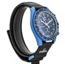 Swatch Omega x Moon Mission to Neptune Speedmaster Blu - Nuovo SO33N100 - 4