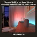 Philips Hue White & Color Ambiance Gradient Lightstrip Erweiterung (1 m), dimmbarer LED Streifen für das Hue Lichtsystem mit 16 Mio. Farben, Farbverläufen, smarte Lichtsteuerung über Sprache oder App - 11