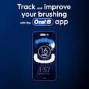 Oral-B iO9 Electric Toothbrush for Adults, Black, App Connected Handle, 7 Cleaning Modes, Includes 3 Brush Heads, Charging Travel Case and Head Holder, Long-Lasting Battery for Home Travel, 2 Pin Plug - 9