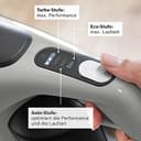 Bosch Akku-Staubsauger Unlimited 8 BSS825MULT, kabellos, HEPA-Filtersystem, 10 Jahre Motorgarantie, hohe Saugkraft, Lange Laufzeit, austauschbarer 5.0 Ah Akku, Schnellladegerät, Mini-Turbo-Düse, grau - 9