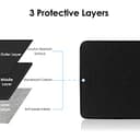 ProElife 15-Inch Laptop Sleeve Case for 2025-2023 MacBook Air 15 inch with M4 M3 M2 A3241/A3114/A2941 Accessory Traveling Carrying Case Water-resistant Bag Cover for MacBook Air 15'' M4 M3 M2 (Black) - 3