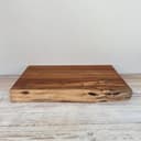 DOWNTON INTERIORS UK Handcrafted Live Edge Large Sustainable Acacia Wood Professional Chef Chopping Board *Available in 2 Sizes* (50cm x 30cm) - 6