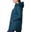 Columbia Women's Heavenly Long Hooded Puffer Jacket, Night Wave, XL - 9